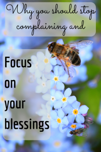 When life is not as we think it should be, it is so easy to focus on what we do not have rather than the blessings God has poured out on us. We must intentionally dwell on the blessings of God.